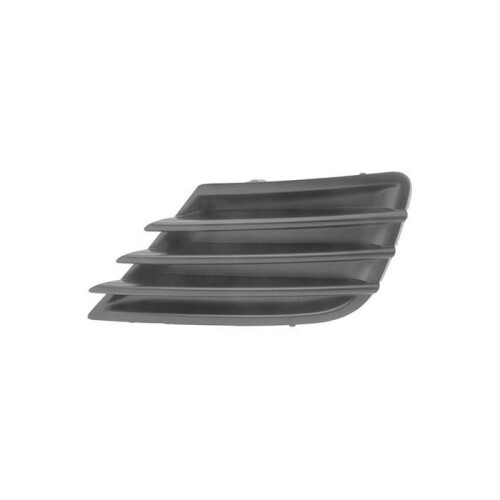 Grelha Esquerda - PEUGEOT - 207+ - 2012-2014 - Preta - Para-choque Dianteiro