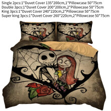 (Style B, Super King) Before Nightmare The Christmas Duvet Quilt Cover Bedding Single King Size Double