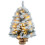 Homcom HOMCOM 3ft Artificial Christmas Tree with LED Light, Concrete Base 9