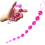 Large 12" Dragon Tail Pink Anal Beads Butt Plug for Intense Pleasure 1
