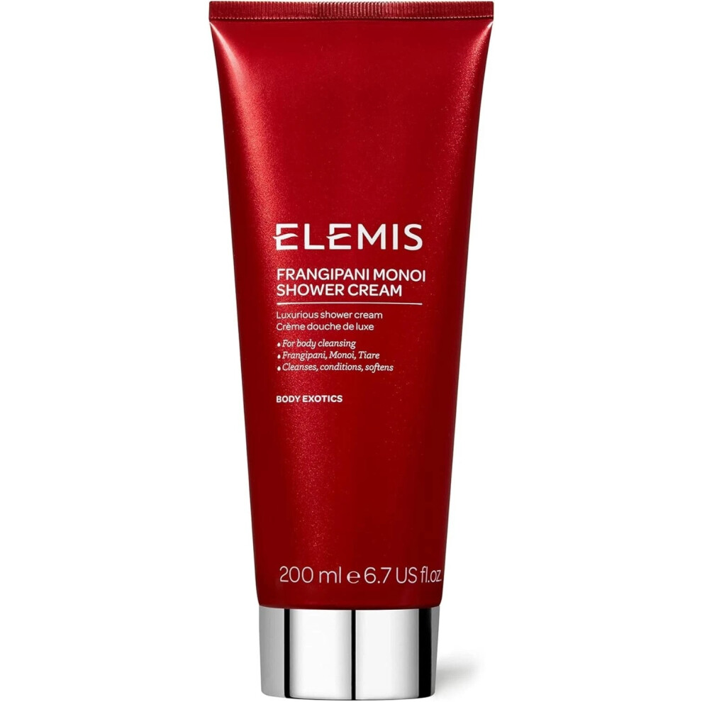 Elemis Frangipani Monoi Shower Cream 200ml (New) - Brand New