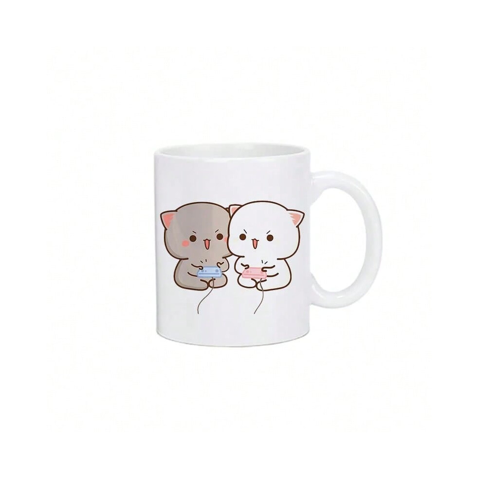 (11, 300ml) Panda Bear Bubu Dudu Coffee Milk Cup Mocha Cat Panda Bear Couple Christmas Mug Kawaii Cups Original Mugs Drinkware-image-OPC-PHMWQ6P-NEW