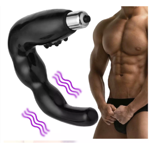 C Shape Prostate Massager Vibrating Anal Plug Intense Male Pleasure 2