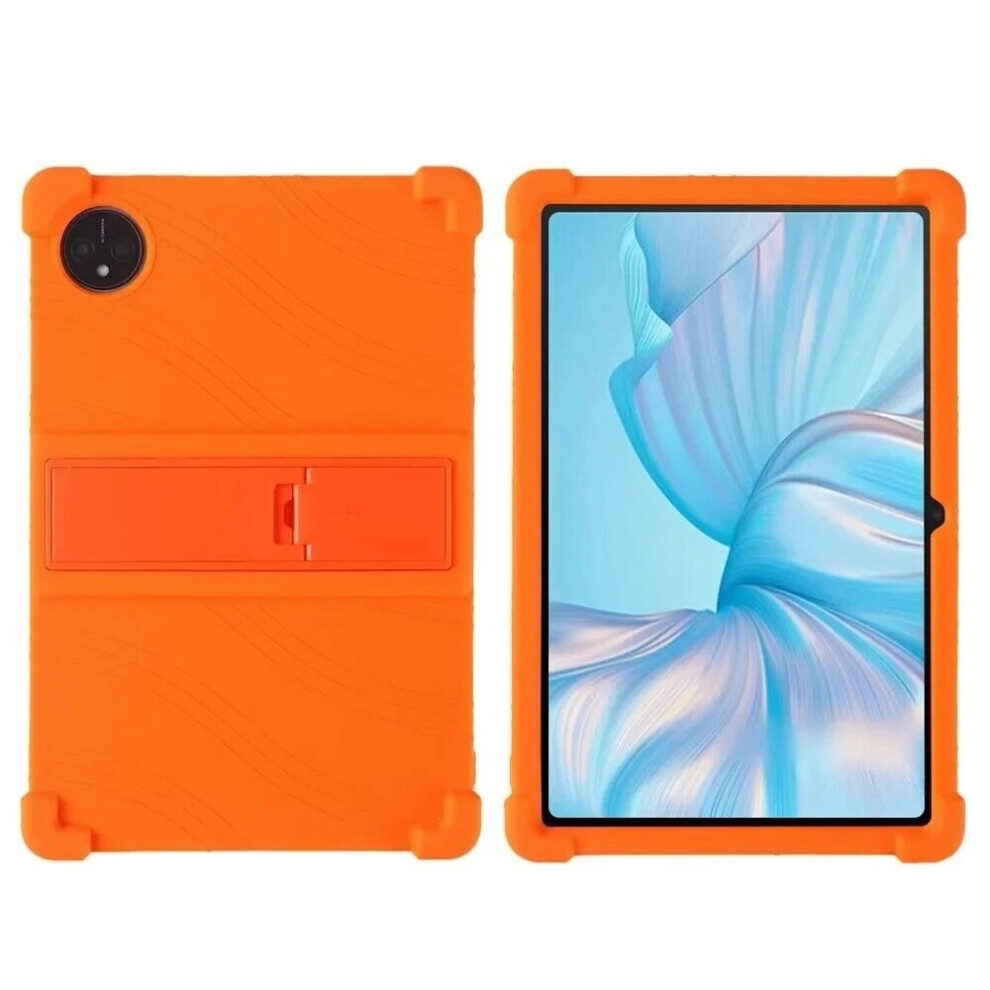 (, For Blackview Tab 80) Kids Silicone Stand Case For Blackview Tab 80 Tablet 10.1'' Shockproof Gel Cover New Orange 6963793742004
