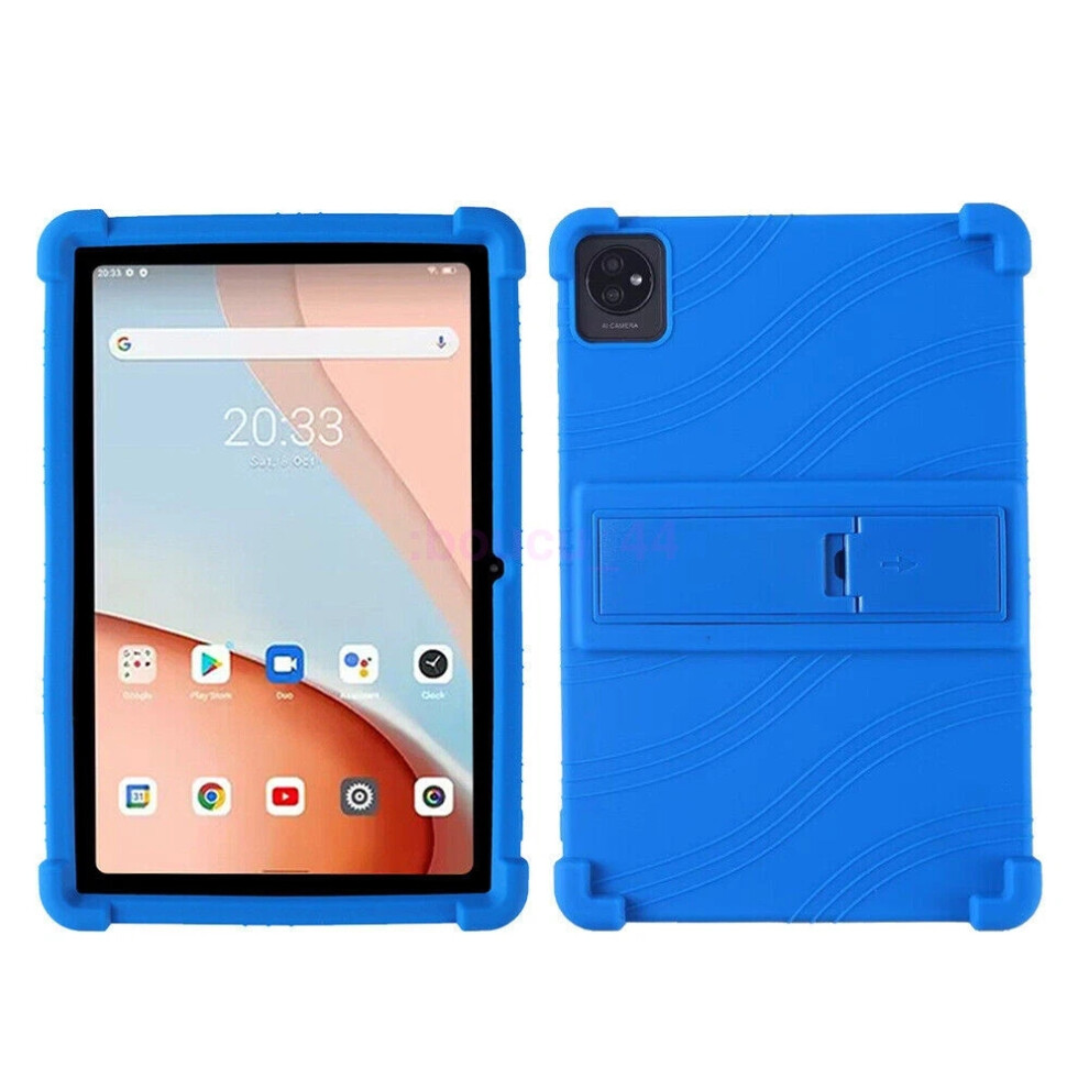 (Dark For Blackview Tab 8 Wifi) Kids Soft Silicone Shockproof Cover Case For Blackview Tab 8 Wifi 10.1'' Hot Blue 6963793742349