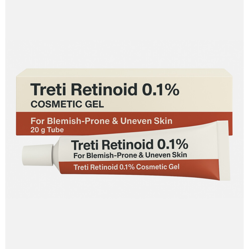Retinol 0.1% 20g Smoothing Gel for Uneven & Blemish-Prone, Anti-Aging