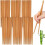 100 Pairs Reusable Bamboo Chopsticks for Home And Party Use 1