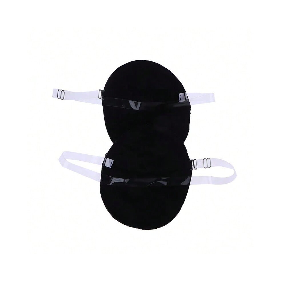 (1pair-BK) Underarm Sweat Shield Pad Washable Armpit Absorbing Sweat Guards Strap Antiperspirant Underarm Sweat Pads Anti PerspirationPatch-image-OPC-PHMYS7V-NEW