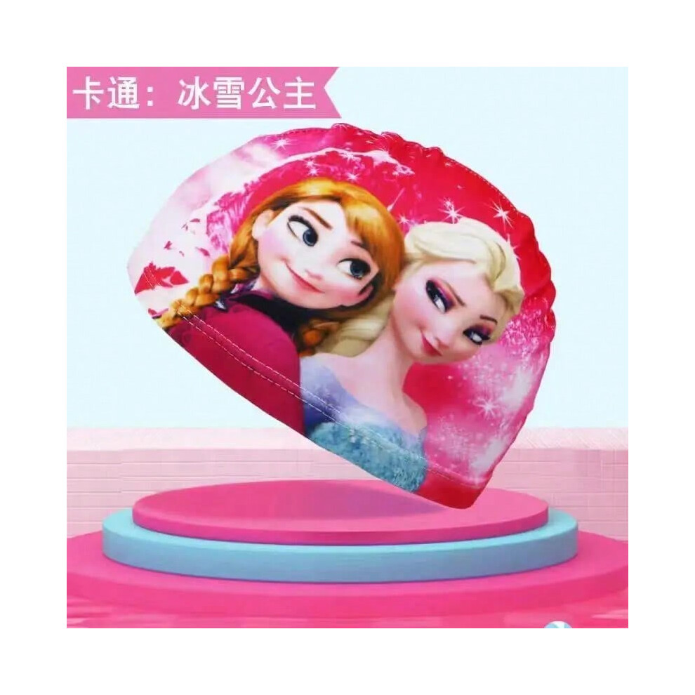 (cap, weight 25-30kg) Disney Frozen Anna Elsa Kid Skirtbaby Girl Swimsuit Children Swimwear Princess Lovely Bikini Bathing Suit Cartoon Beach Wear-image-OPC-PHMYSDH-NEW