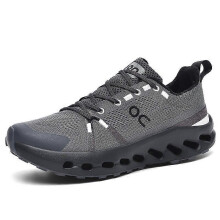(44, black) New Men's Running Shoes Comfortable Breathable Mesh Sneakers Fashion Men's Casual Shoes Lightweight Outdoor Mesh Shoes Tênis