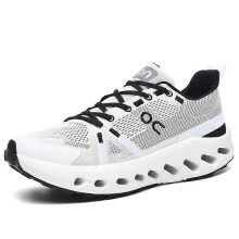 (41, white) New Men's Running Shoes Comfortable Breathable Mesh Sneakers Fashion Men's Casual Shoes Lightweight Outdoor Mesh Shoes Tênis