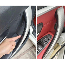 (Carbon fibre 4pcs) Car Interior Door Handles For BMW F30 F31 F32 F34 F36 F80 F82 3 4 Series 3GT ABS Interior Door Handle Pull Protective Cover