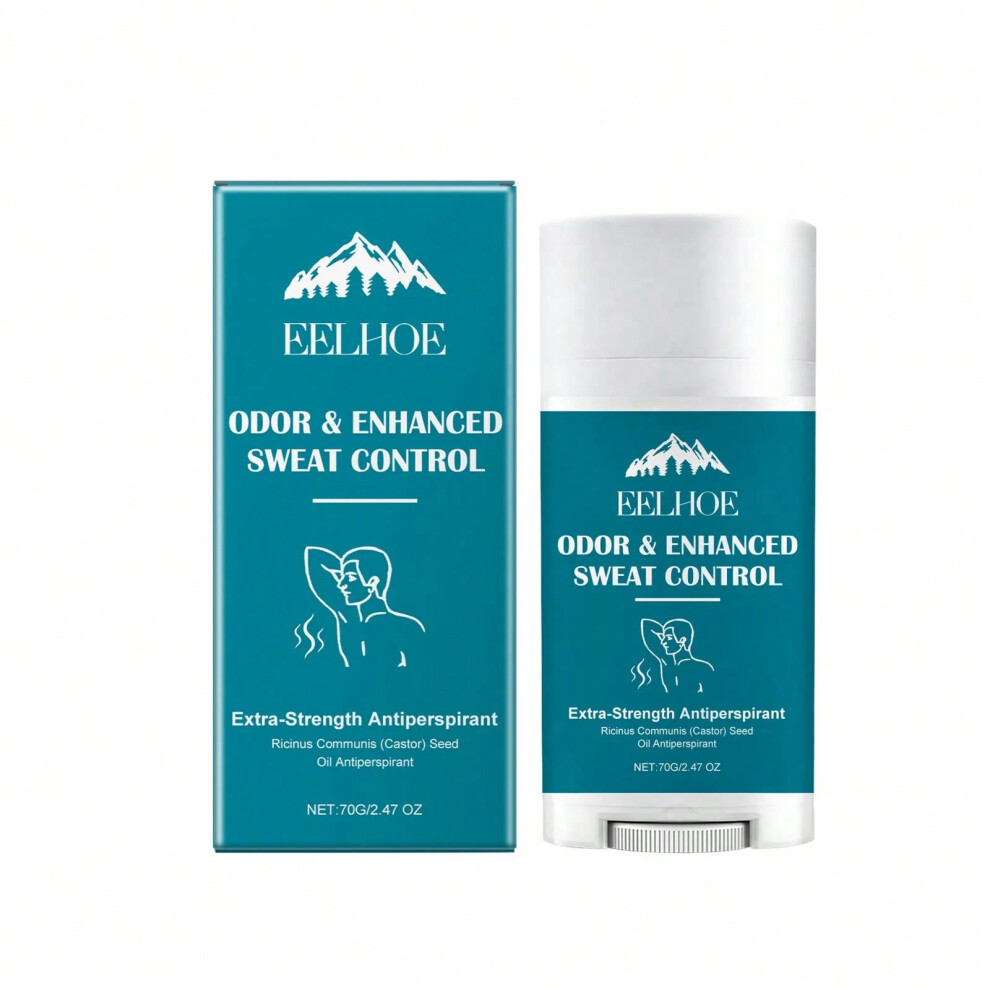 (70g) Deodorant Antiperspirant for Men Underarm Odor Removal Vitamin E Body Odor Removal Lasting Fragrance Deodorant for Men Stick 70g