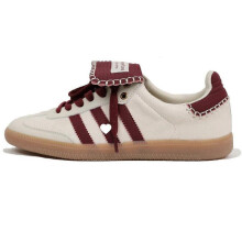 (40, off-white) Chao De Xun Women's Versatile Leopard Print Low-Top Sports Shoes (Spring 2024 Edition)