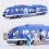 Simulation Urban Subway Toy Car Kids Gift Sound Lighting Simulation Subway Model 5