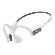 (thinkplus X3 PRO, white) Lenovo X3 Pro Bone Conduction Headphone Bluetooth 5.3 Wireless Headset Waterproof Ear Hook Sports Earphones