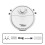 (white) Intelligent Sweeping Robot Vacuum Cleaner Strong Suction Low Noise Rechargeable Ultra-Thin Automatic Sweeping Mopping Smart Robot 1
