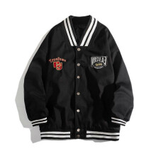 (3XL, black) Men's Work Jacket 2023 New Casual Men's Baseball Jacket Trend