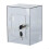 (grey) Acrylic Money Saving Box Locking Transparent Savings Jar 1