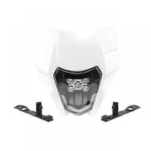 (HL101-5-2) KTM EXC Universal LED Headlight Plate – Fits Supermoto, Enduro, MX Dirt Bikes, Motocross Frames & Lighting 2007-2020 Models"