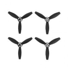(4 Black) 4-Piece Long Propeller Set for Parrot Bebop 2 Drone & FPV 2.0 Quadcopter