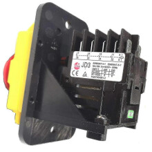 Waterproof Industrial Electromagnetic Push Button Switches Jd3 Kjd11 Kedu 10 Pins 8pins 24v 250v 400v Relay Switch (10pin-400v with Cover)-hao