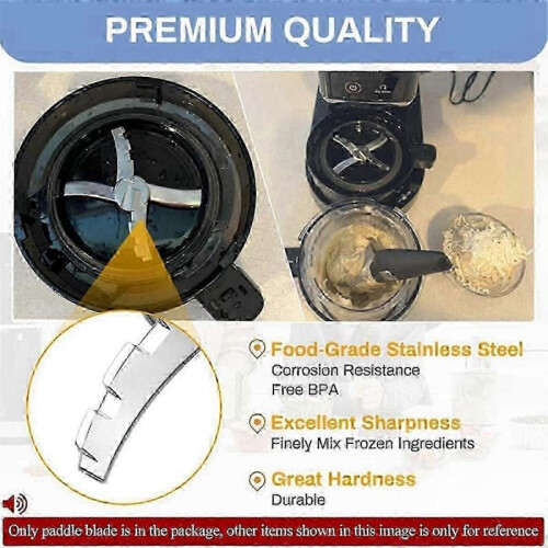 2PCS Replacement Paddle Blade for Ninja Creami NC300 Series well 2