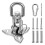 Ceiling Hook Hanging Chair,Heavy Duty Ceiling Bracket Swing Hook Swing Up to 450 KG Ceiling Hook Han 1
