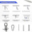 Ceiling Hook Hanging Chair,Heavy Duty Ceiling Bracket Swing Hook Swing Up to 450 KG Ceiling Hook Han 4