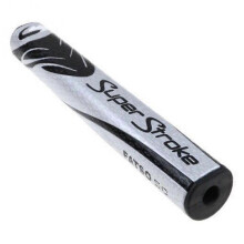(2.0, Silver Black) Thicker Golfs Putter Grip Soft Non-slip Golfs Club Grips for Golfers