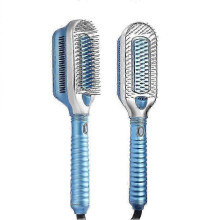 Professional Cold Wind Hair Straightener Brush, Ice Therapy Ceramic Ionic Tool for Wet & Dry Hair, Low Temperature Cryotherapy Ensures Safety