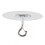 Adhesive Ceiling Hook - No Drill Hanging Hook with Safety Clasp for Plants, Heavy Duty Stick-On Hook 1