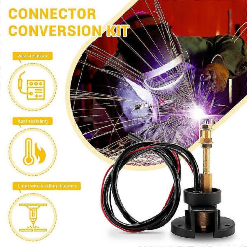 Central Connector Conversion Set for MIG Welder - Euro Central Adaptor 1