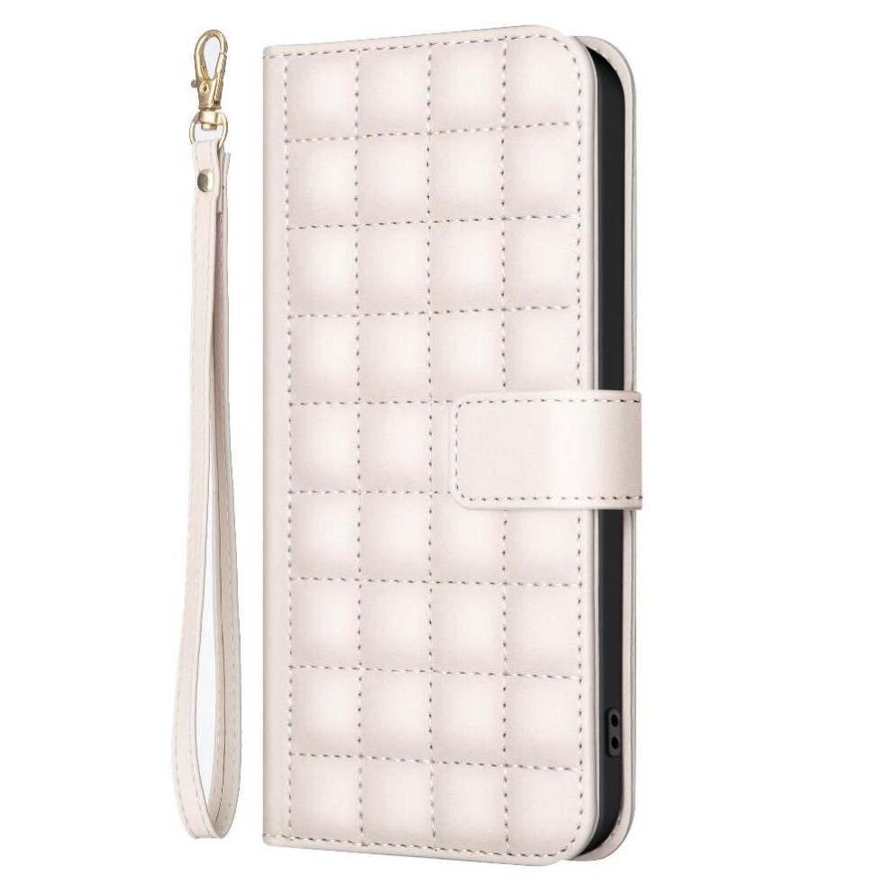 (Creamy ) Flip Case For Honor X6b Card Slots Holder Business Simple Style Protective Pu Leather Wallet White 764563610228