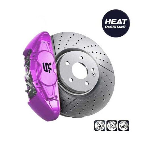 Pink Brake Caliper Paint 1