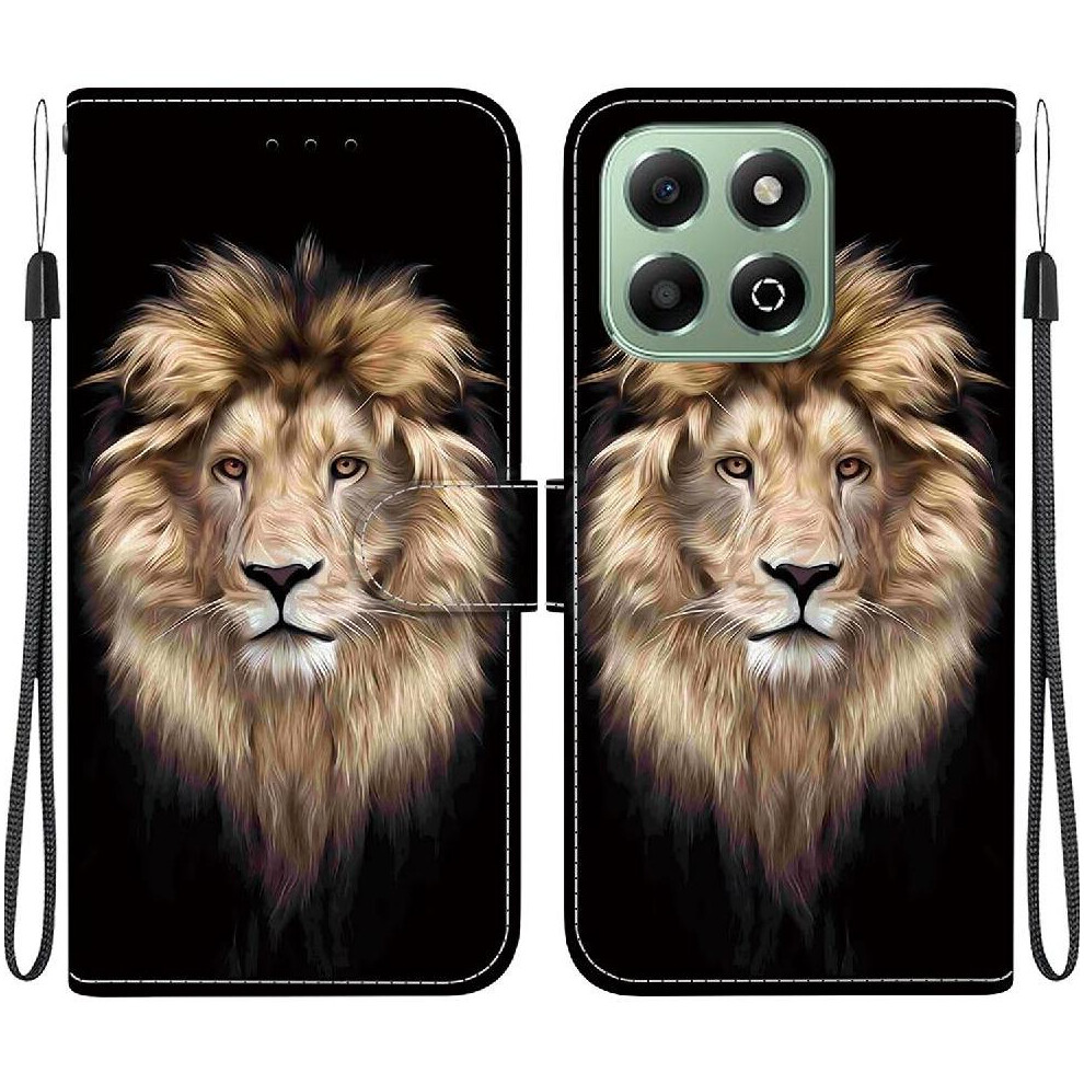 (C6) Case For Honor X6b Pu Leather Flip Leather Wallet Pattern Cover 764563611072