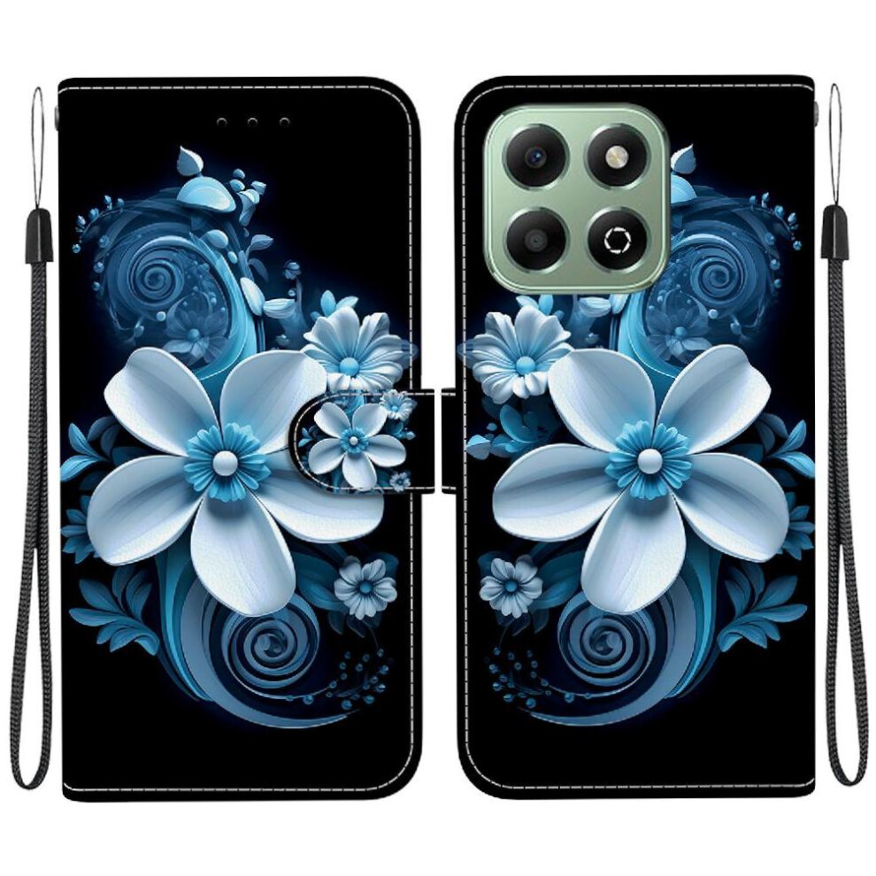 (C5 ) Compatible With Honor X6b Case Card Slots Pu Leather Pattern Cover Card Slot Kickstand 764563611188