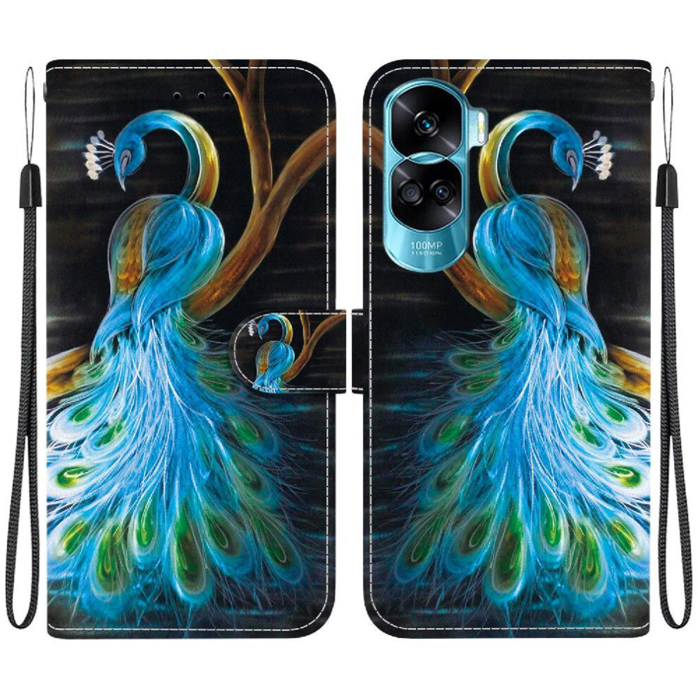 (C1 ) Compatible With Honor X6b Case Card Slots Pu Leather Pattern Cover Card Slot Kickstand 764563611140