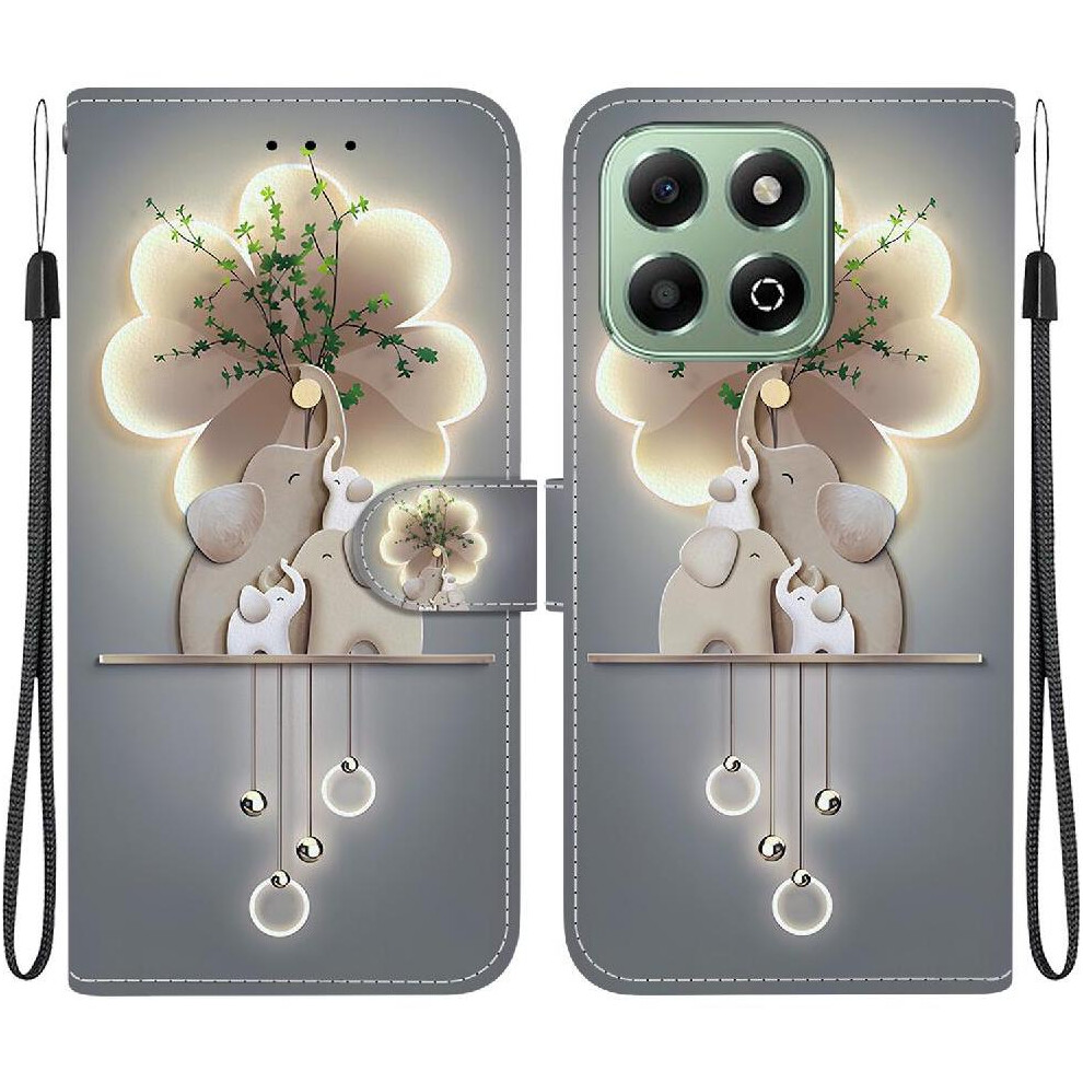 (C5 ) Flip Case For Honor X6b Card Slot Kickstand Wallet Card Slots Pu Leather Pattern Cover 764563611300