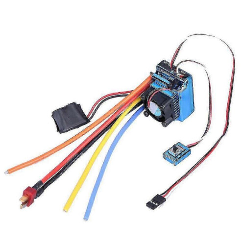 120A High Power RC ESC Speed Controller for 1/8 1/10 1/12 Scale Cars - Sensor Ready 1