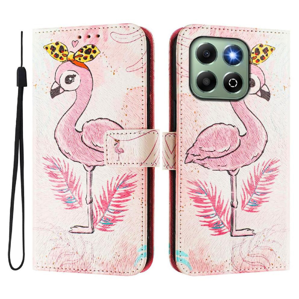 (C3 ) Case For Honor X6b Flip Pu Leather Card Holder Wallet Cover Pattern With Credit Slot 764563611850