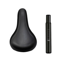 (Saddle w 25.4mm Post) Kids Bike Saddle Replacement, Practical Balance Bike Seat Cushion for Boys Girls, Children Bicycle Saddle