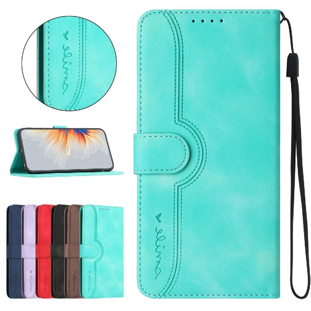 (Green) Compatible With Honor X6b Premium Pu Built-In Magnet Cover Wallet Green 764563612734