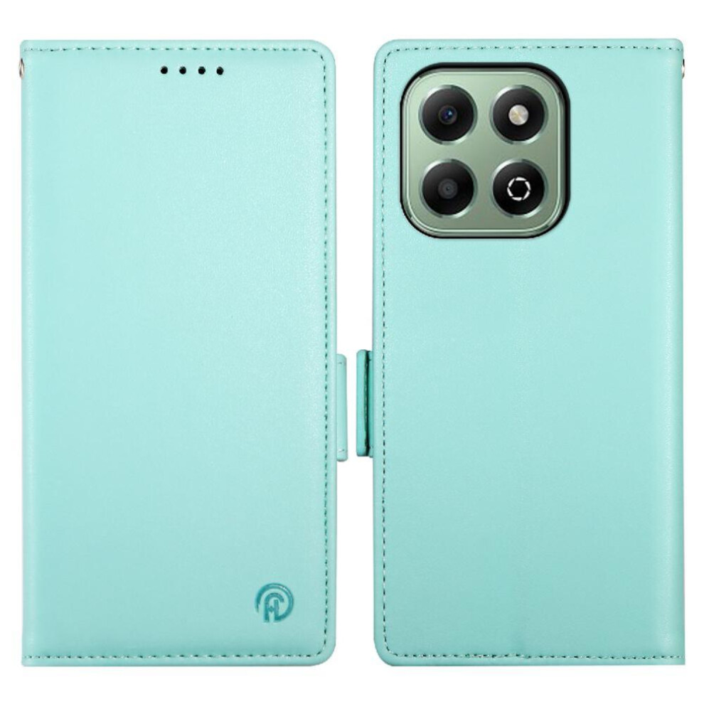 (Green) Flip Case For Honor X6b Business Flip Card Slots Wallet Daily Use Green 764563613380