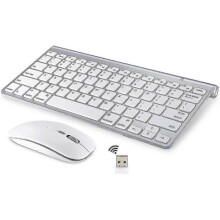 Wireless Keyboard And Mouse for Apple Imac Windows Or Android (2.4g Wireless)