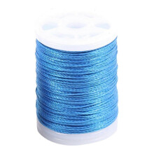 (Blue) Archery Bow String Cable Winder Tool Spool Thread Cable Winder Bowstring Serving Material Rope Repair String Equipment Red
