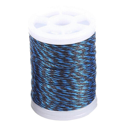 (Blue Black) Archery Bow String Cable Winder Tool Spool Thread Cable Winder Bowstring Serving Material Rope Repair String Equipment Red