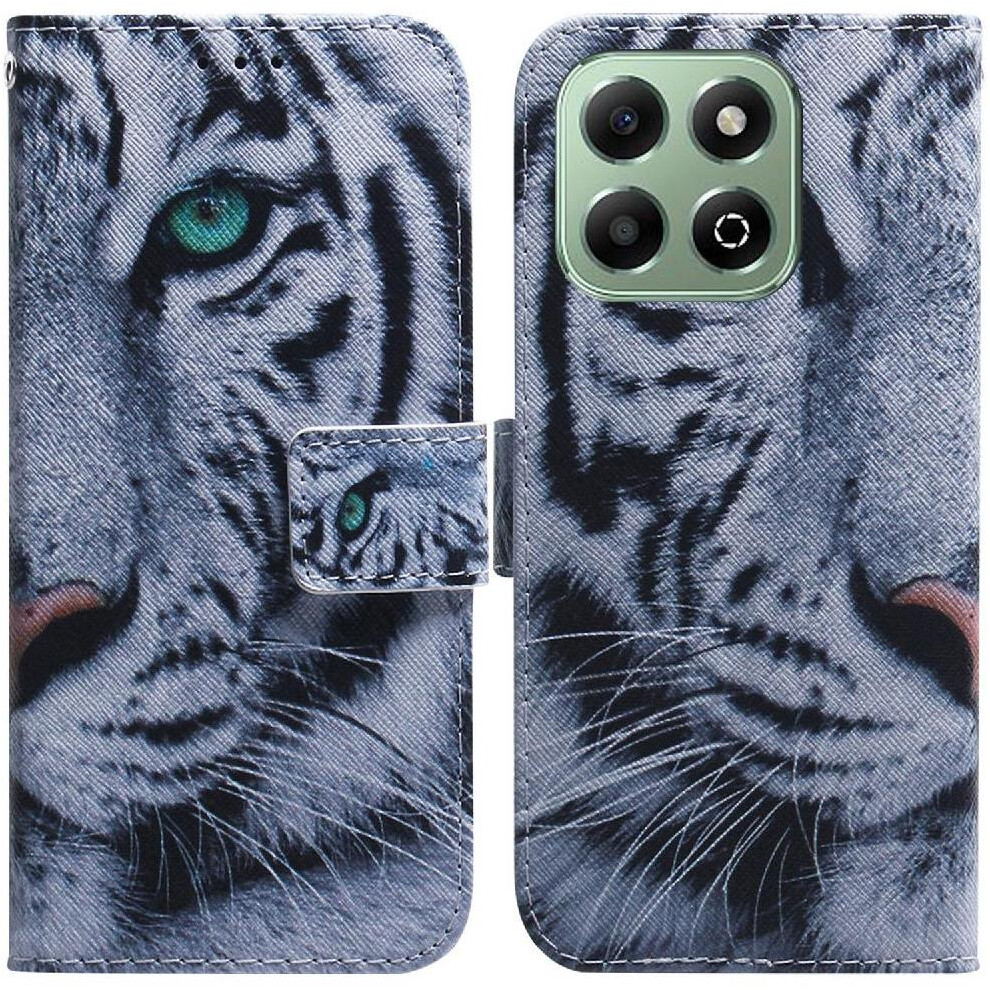 (C3 ) Flip Case For Honor X6b Painted Magnetic Closure Pu Leather Card Slots Wallet 764563615292