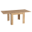 Furneo Modern Dining Table Only Extendable 90-180cm Oak Effect Golden 01 7
