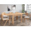 Furneo Modern Dining Table Only Extendable 90-180cm Oak Effect Golden 01 1